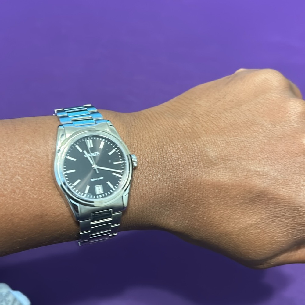 New Men’s Cainte Laurent Black Quartz watch. - Picture 3 of 9